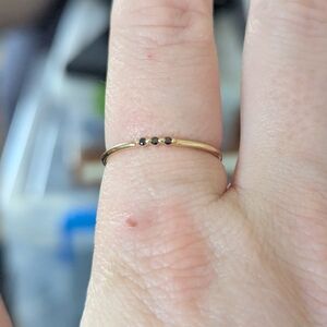 Limited Edition Black Diamond Fairy Light Ring